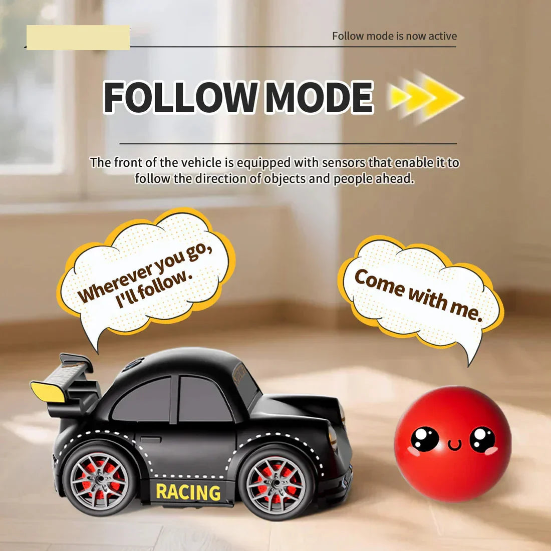 🔥 Trending Smart RC Car – Follow-Me Action | Limited-Time ₹699